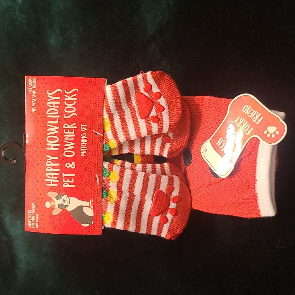 Ladies Pet & Owner  Socks